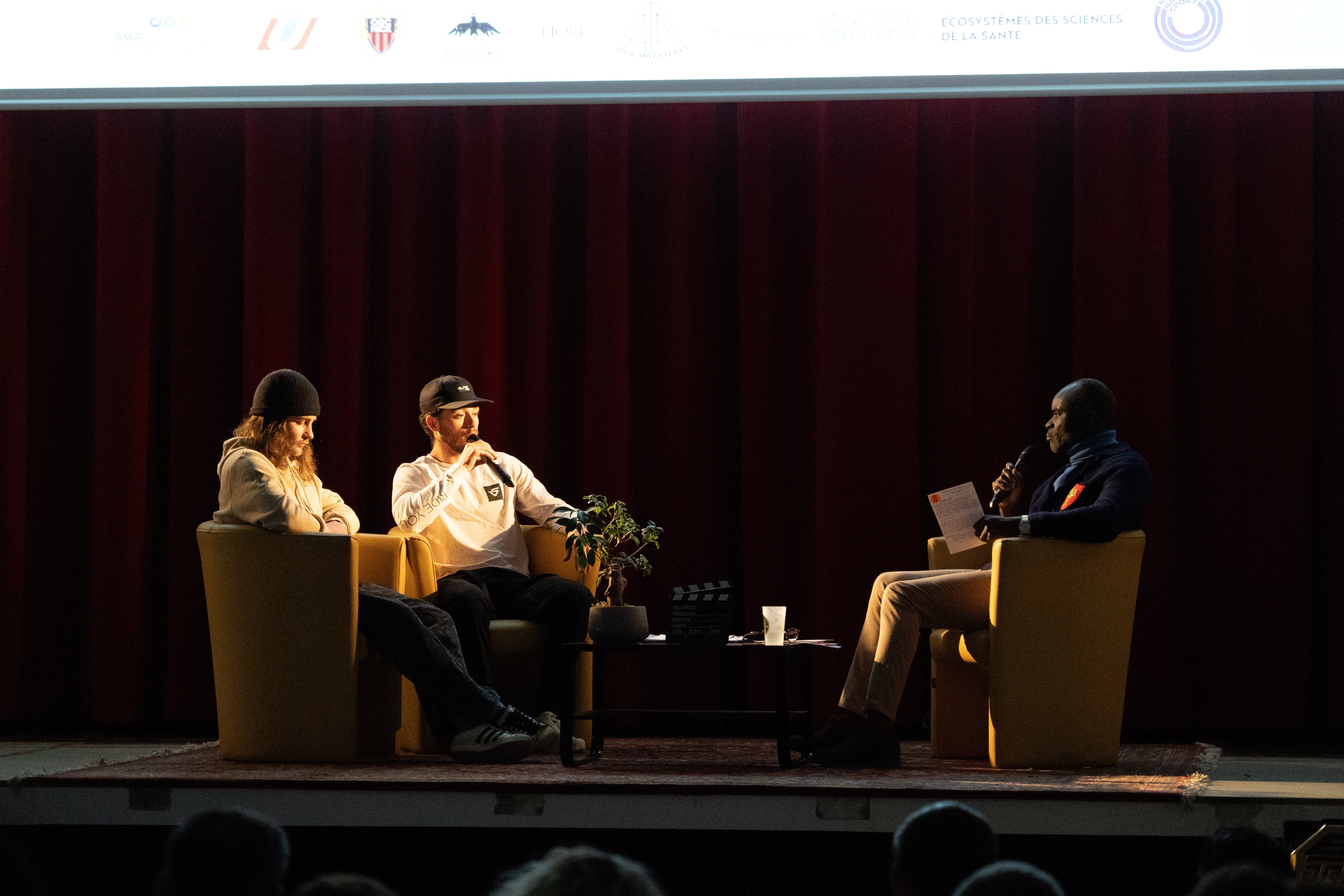Ambiance de fin de soirée de la Nuit des Courts et du Sport